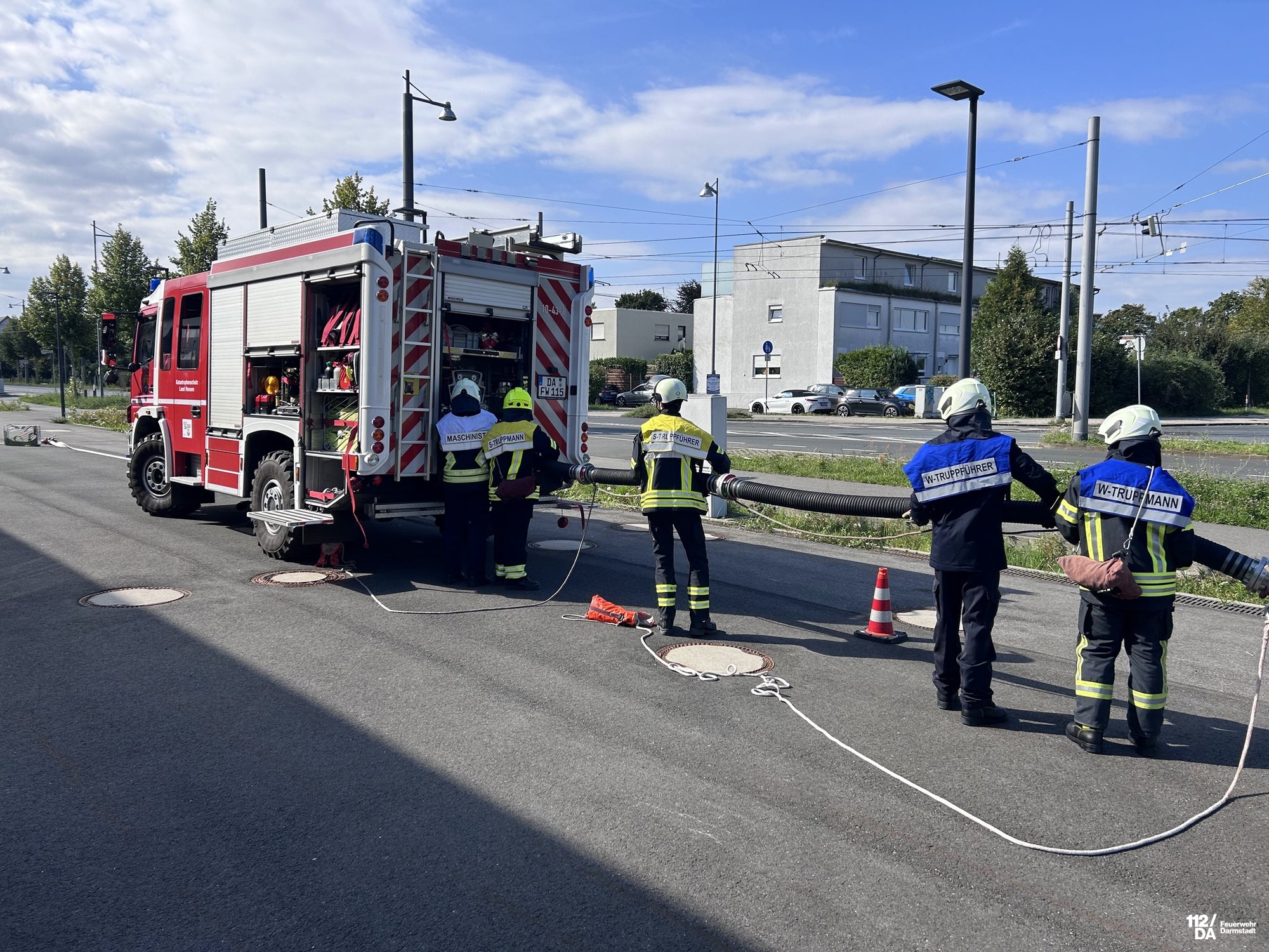 Übung offenes Gewässer