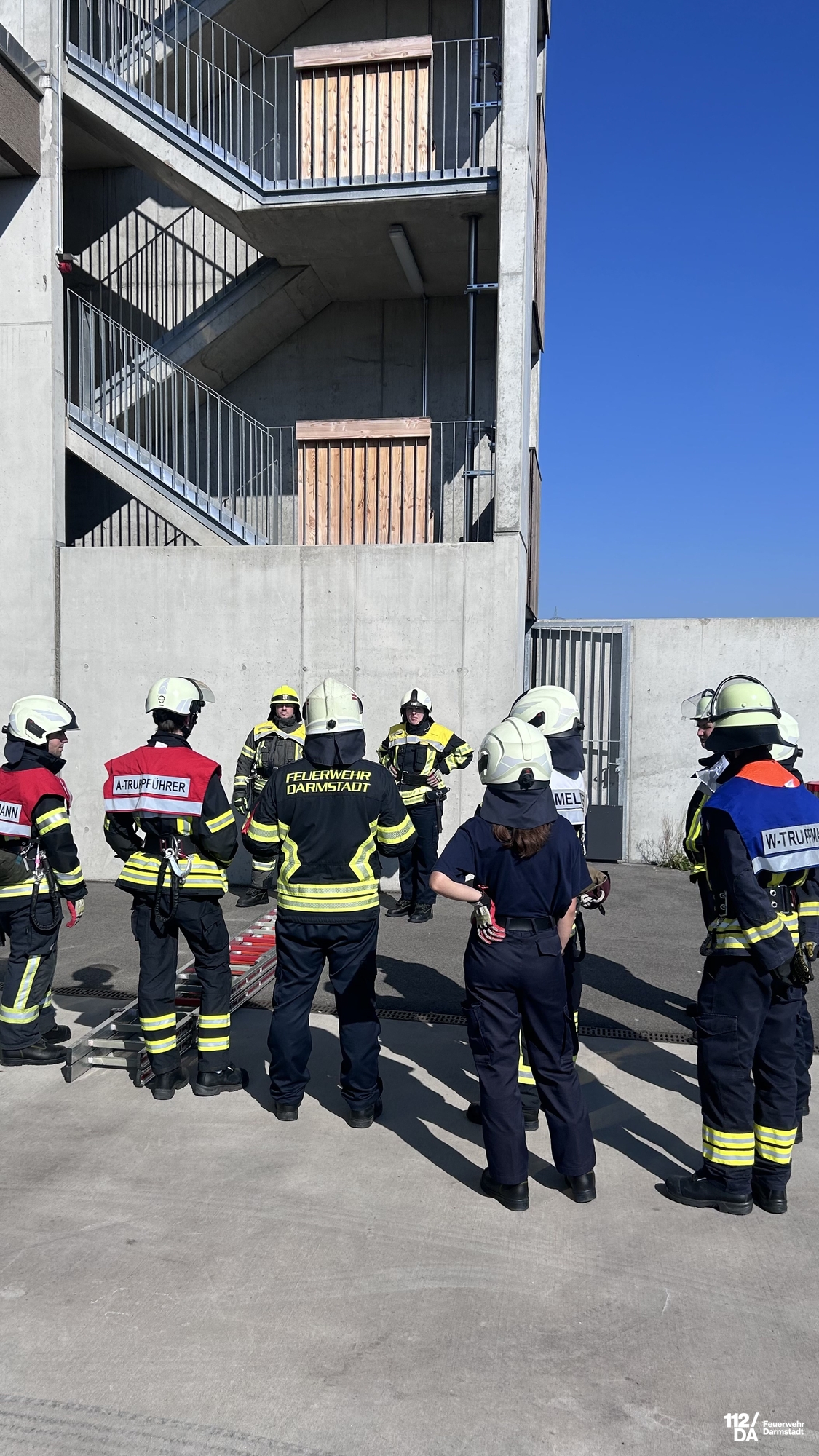 Übung tragbare Leitern Übung tragbare Leitern